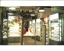 化妆品彩妆展示架